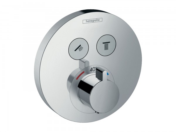 ShowerSelect S Thermostat Unterputz für 2 Verbraucher