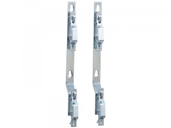 658 - Paar Befestigungsklammern aus Stahl für Verteiler der Serien 662 und 664