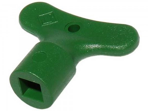 Chiave plastica verde